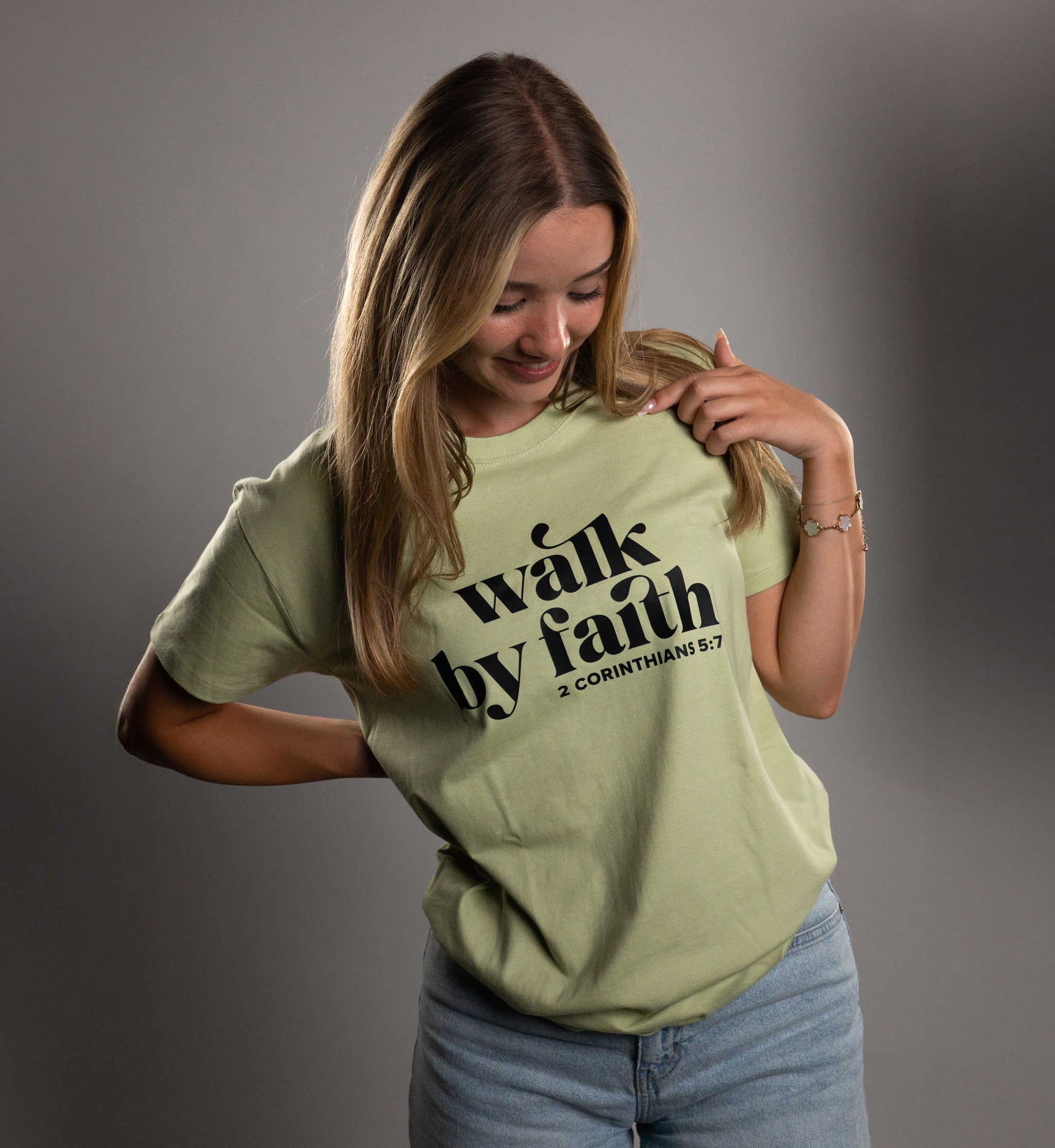 Walk by faith Shirt - Savedbygrace