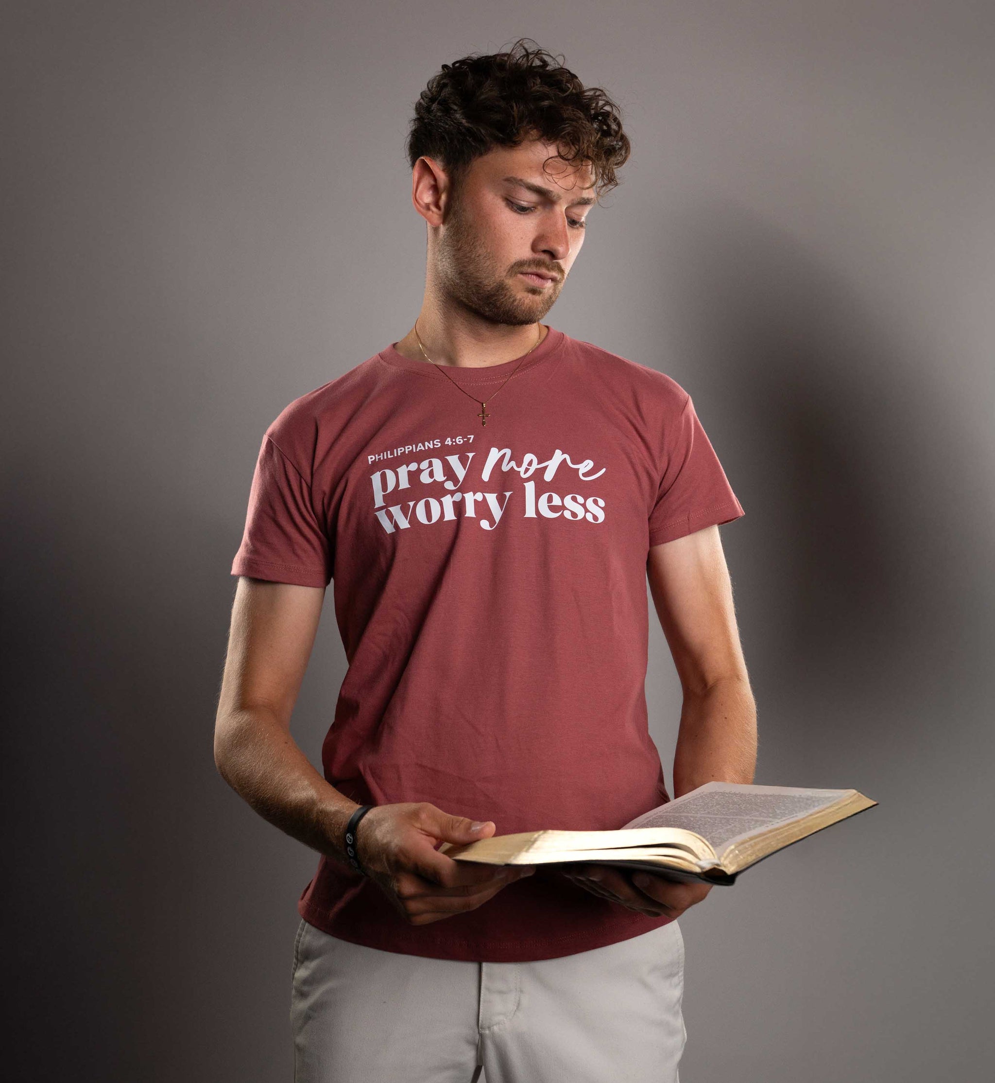 Pray more worry less Shirt - Savedbygrace