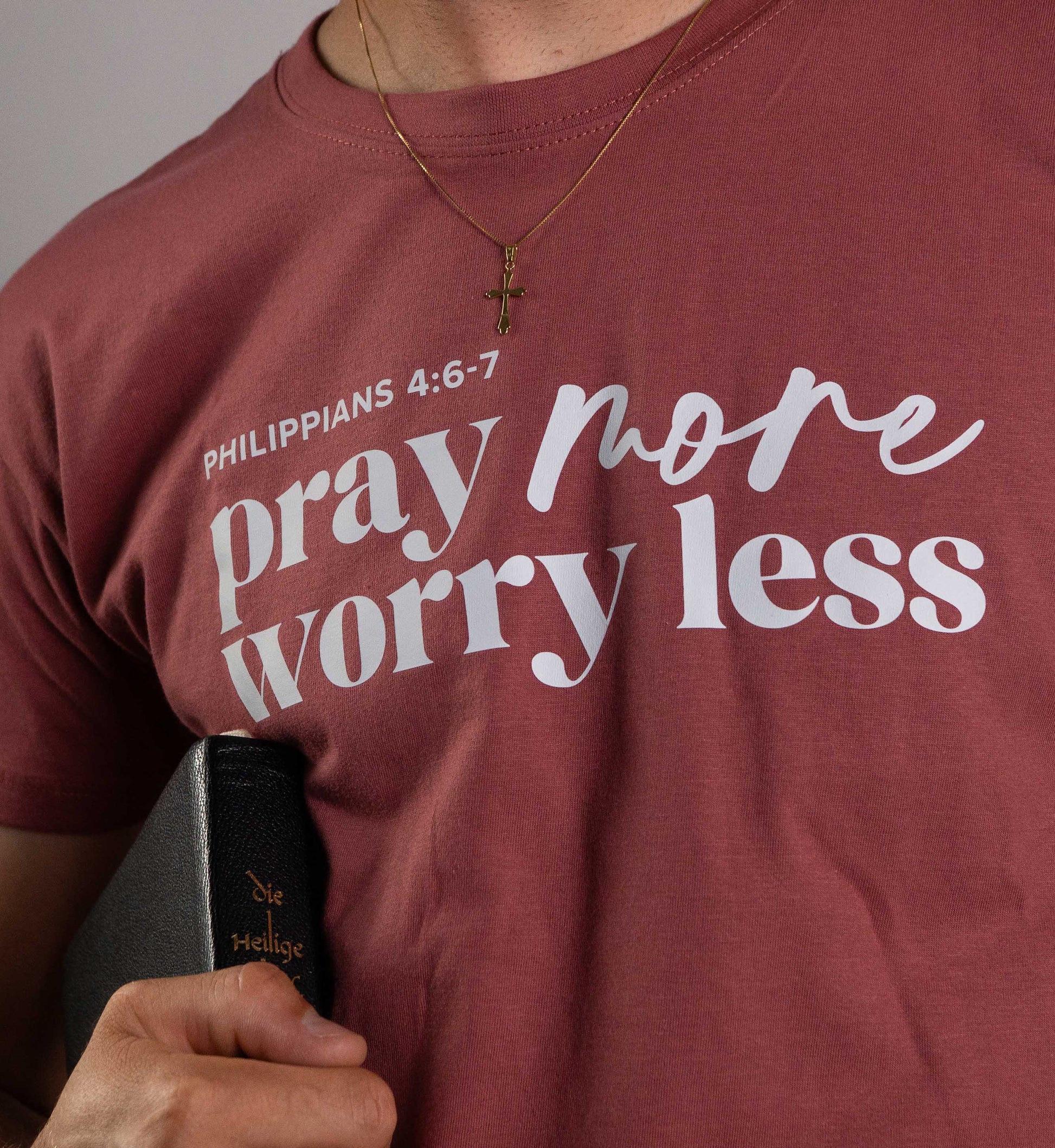 Pray more worry less Shirt - Savedbygrace