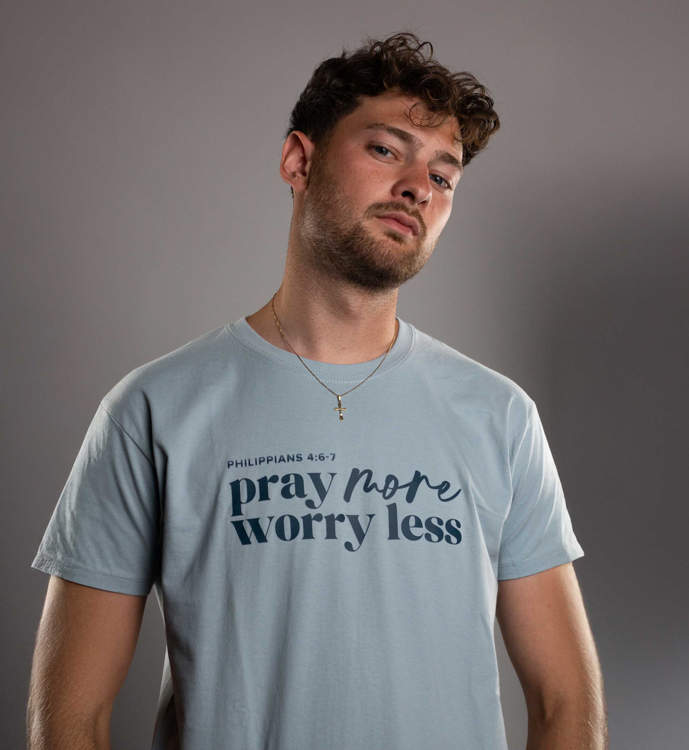 Pray more worry less Shirt - Savedbygrace