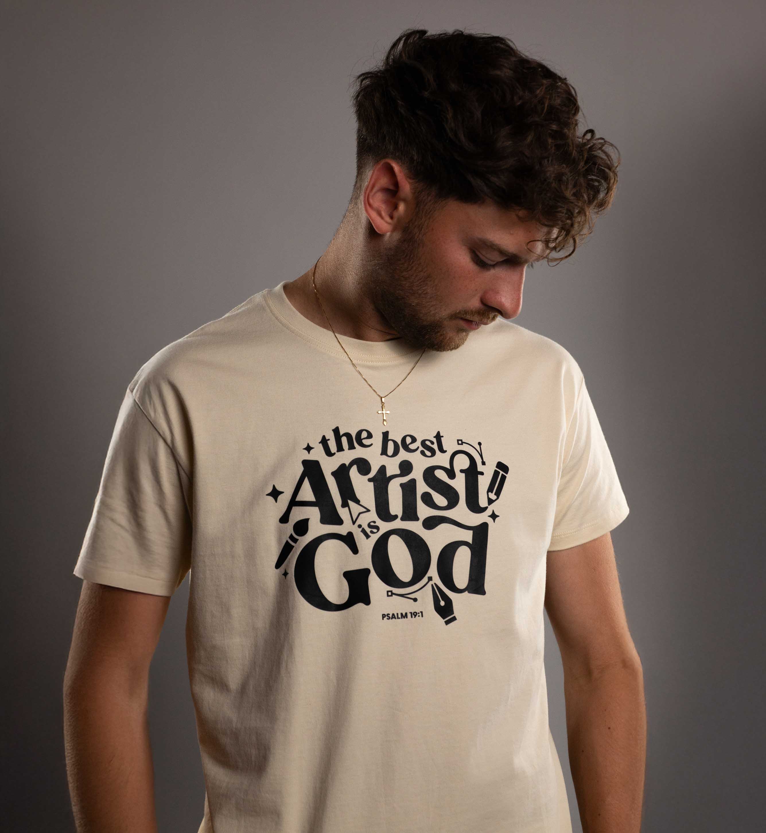 Artist God Shirt - Savedbygrace