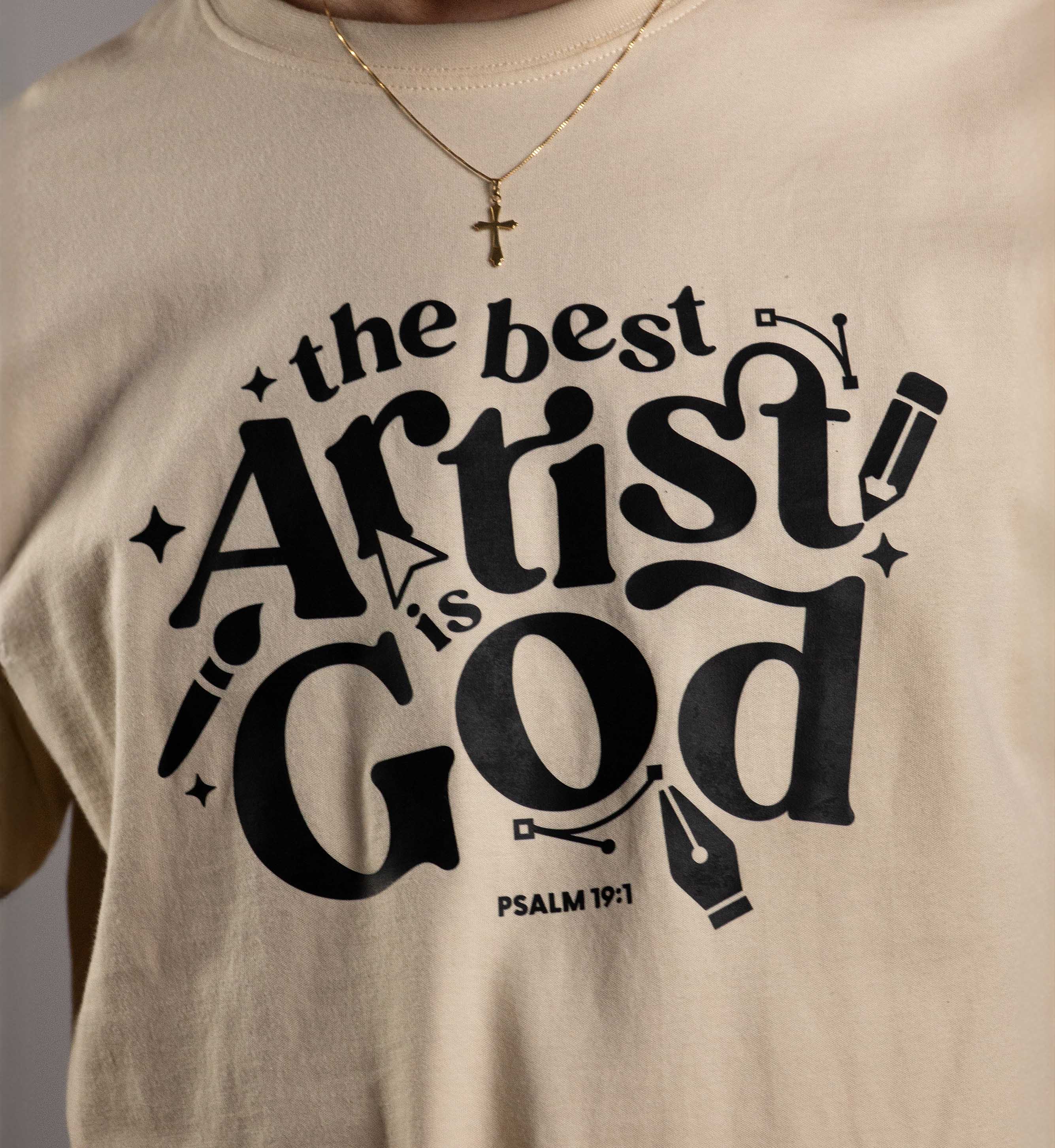 Artist God Shirt - Savedbygrace