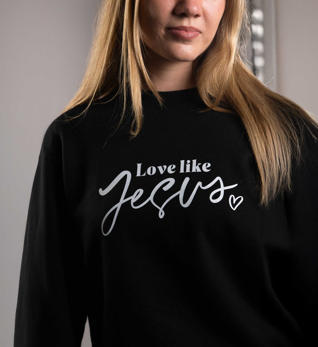 Love like Jesus Pullover - Savedbygrace