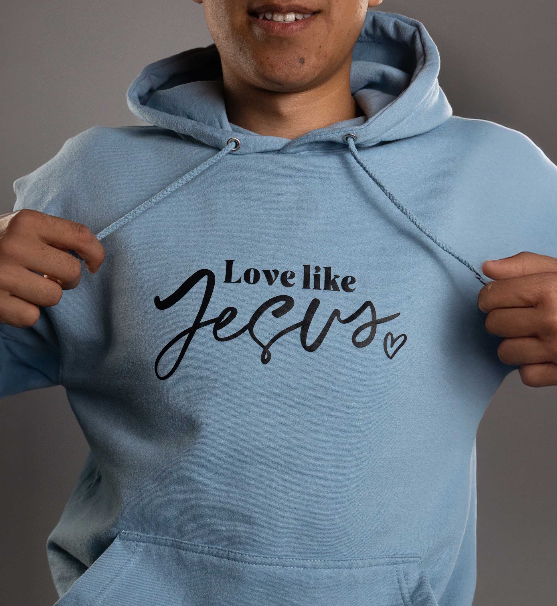 Love like Jesus Hoodie - Savedbygrace