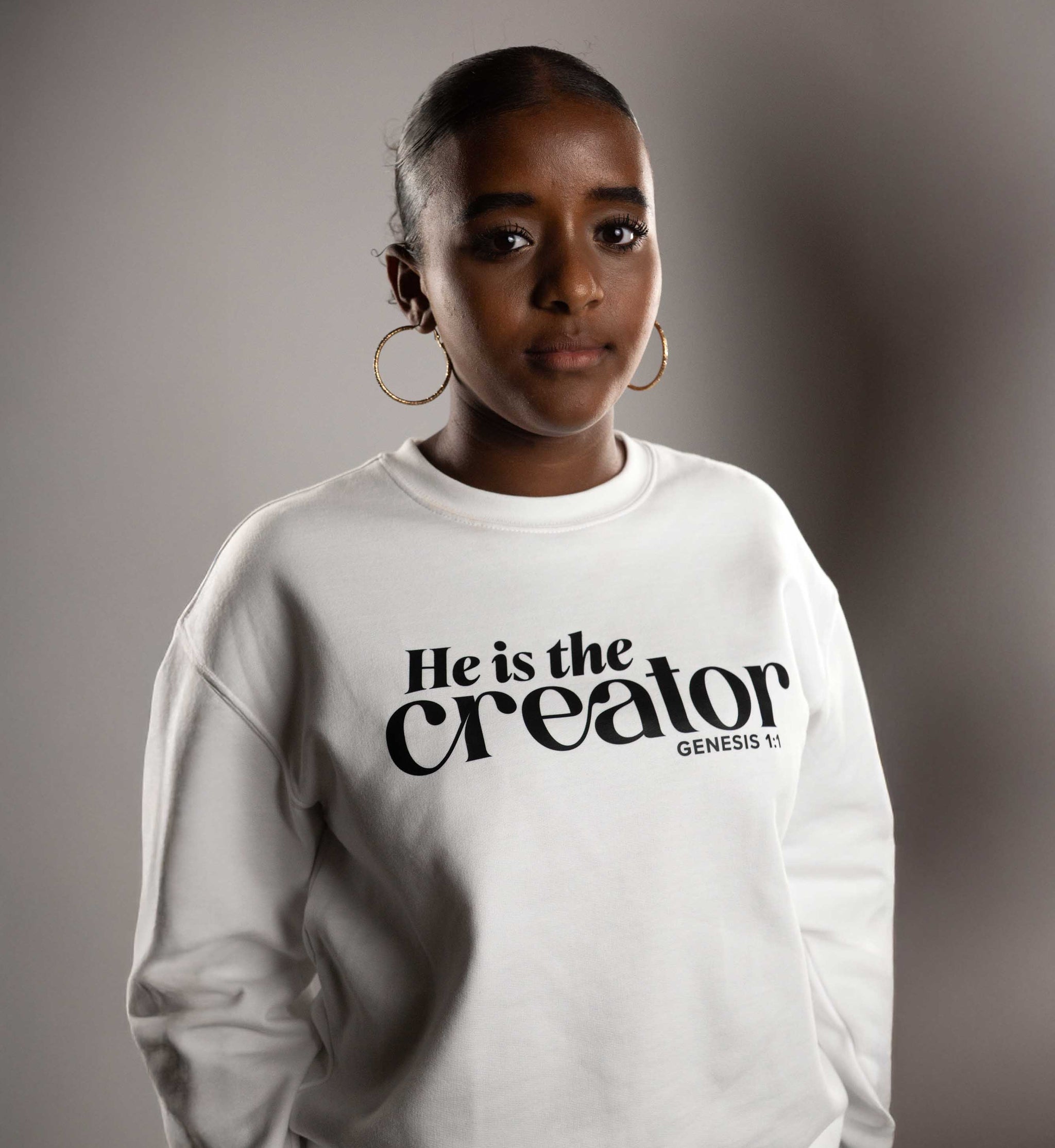 He is the Creator Pullover - Savedbygrace